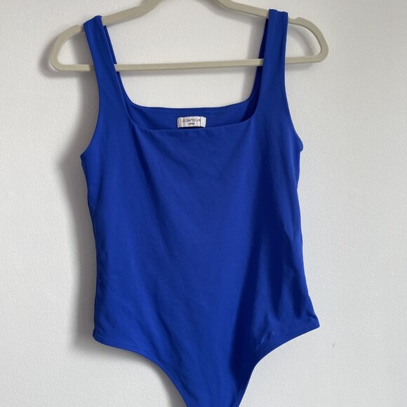 Aritzia Contour Squareneck Bodysuit - Jazz Blue - Picture 2 of 4